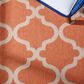Safavieh Bermuda 4" x 6" Rust and Ivory Indoor/Outdoor Area Performance Rug, , large