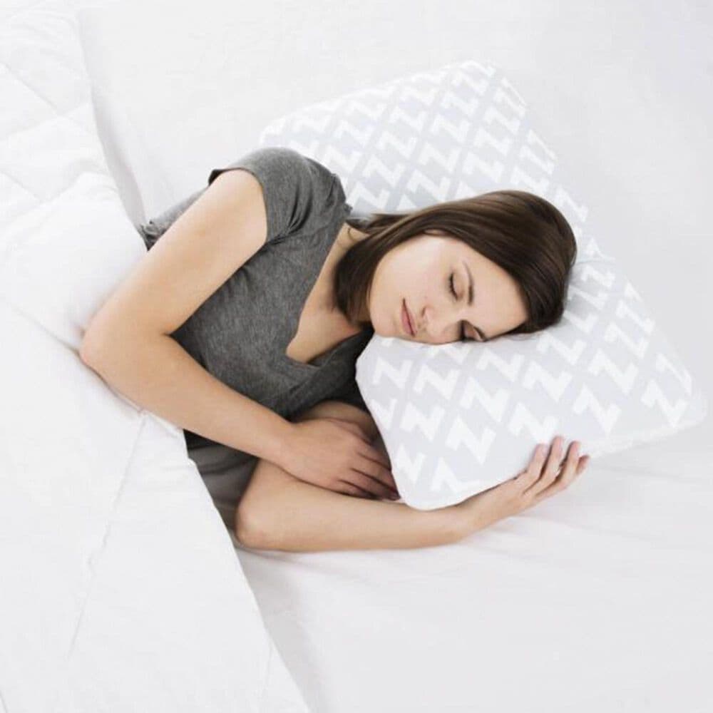 Malouf Queen Shoulder Dough Cooling Pillow in Lavender, , large
