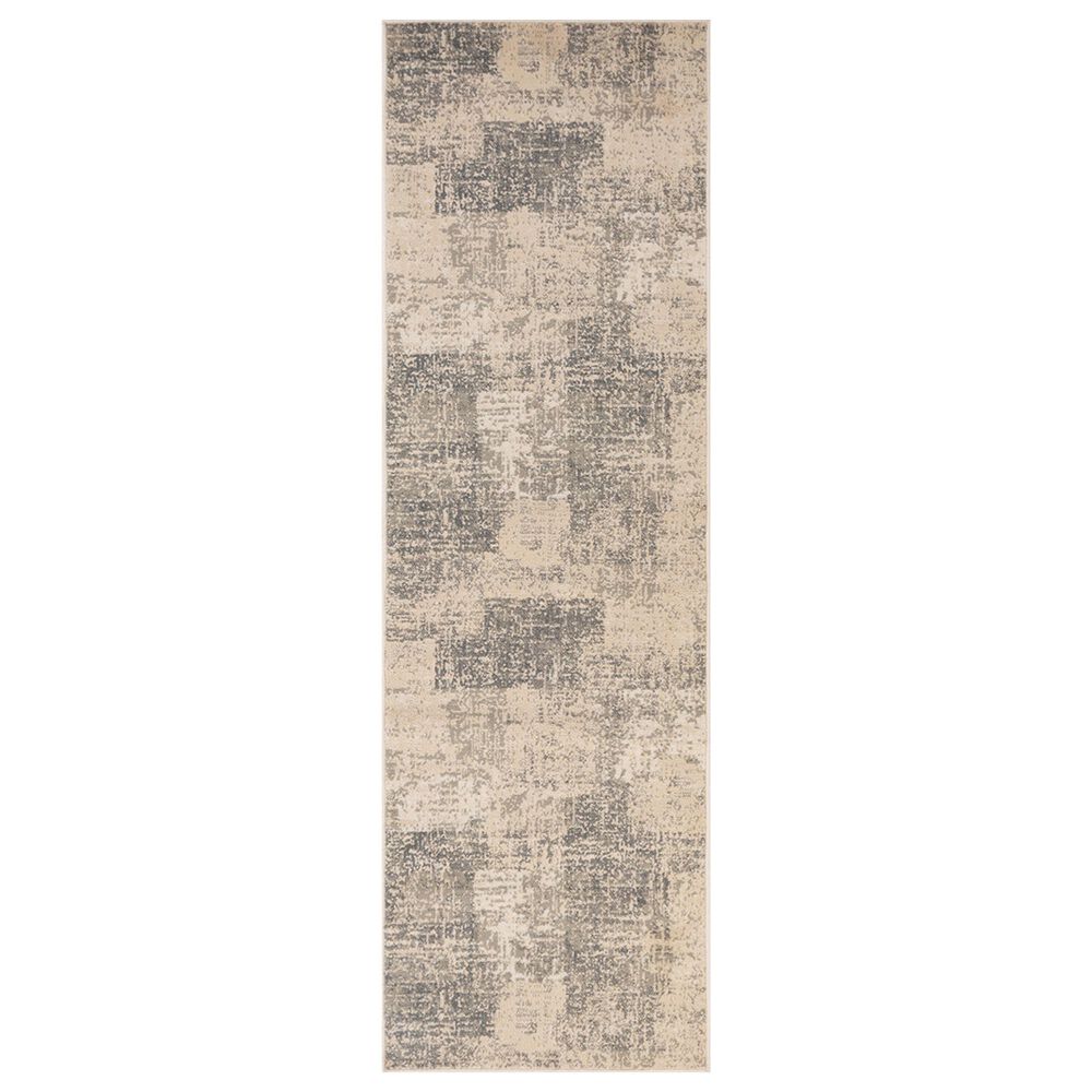 Amer Rugs Alpine 2"7" x 10" Light Blue Runner, , large