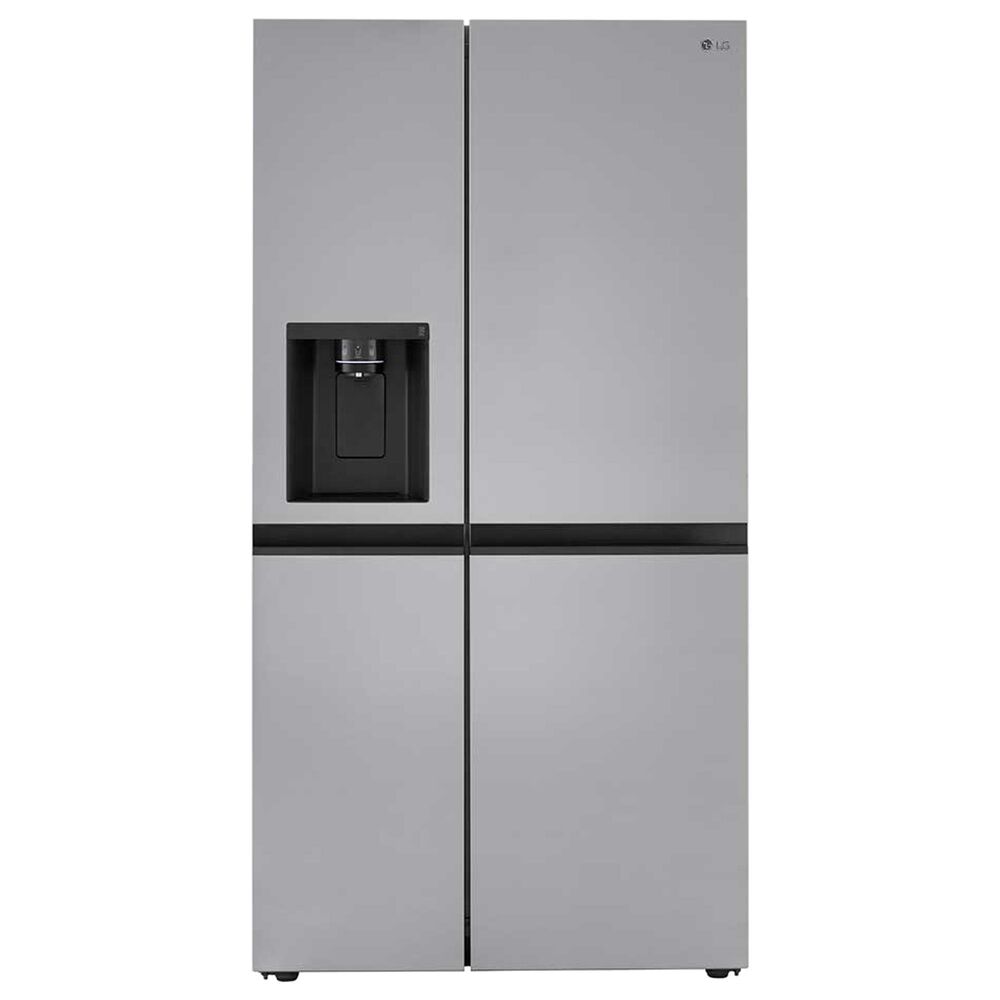 LG 27.2 Cu. Ft. Side-by-Side Refrigerator with Smooth Touch Ice Dispenser in Print Proof Stainless Steel, , large