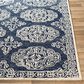 Surya Granada GND-2308 2" x 3" Dark Blue, Ivory and Charcoal Scatter Rug, , large
