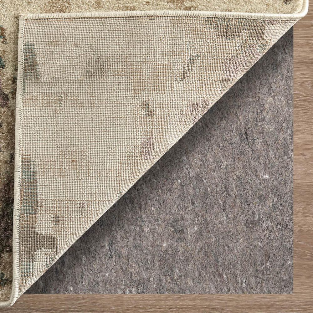 Feizy Eden Teal and Ivory 5&#39; x 7&#39;6&quot; Area Rug, , large