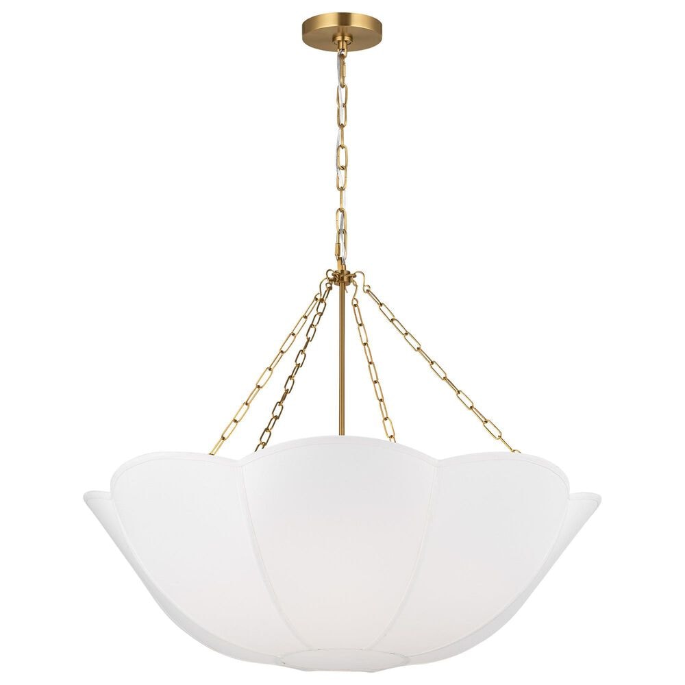 Visual Comfort &amp; Co. Stassi Medium Chandelier in Burnished Brass, , large