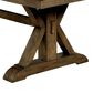 Furniture of America Chaney Dining Table in Light Oak, , large