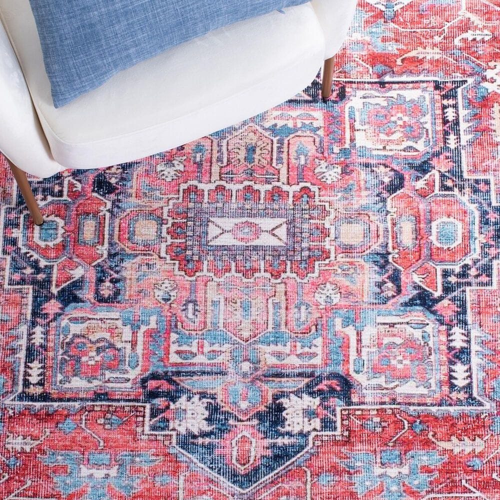 Safavieh Serapi 10&#39; x 14&#39; Red and Navy Area Rug, , large