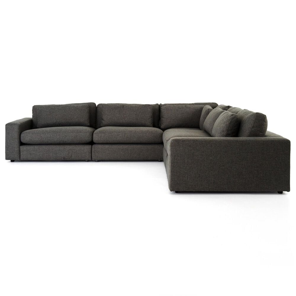 Four Hands Bloor 5-Piece Reversible L-Shape Sectional in Landale Charcoal, , large