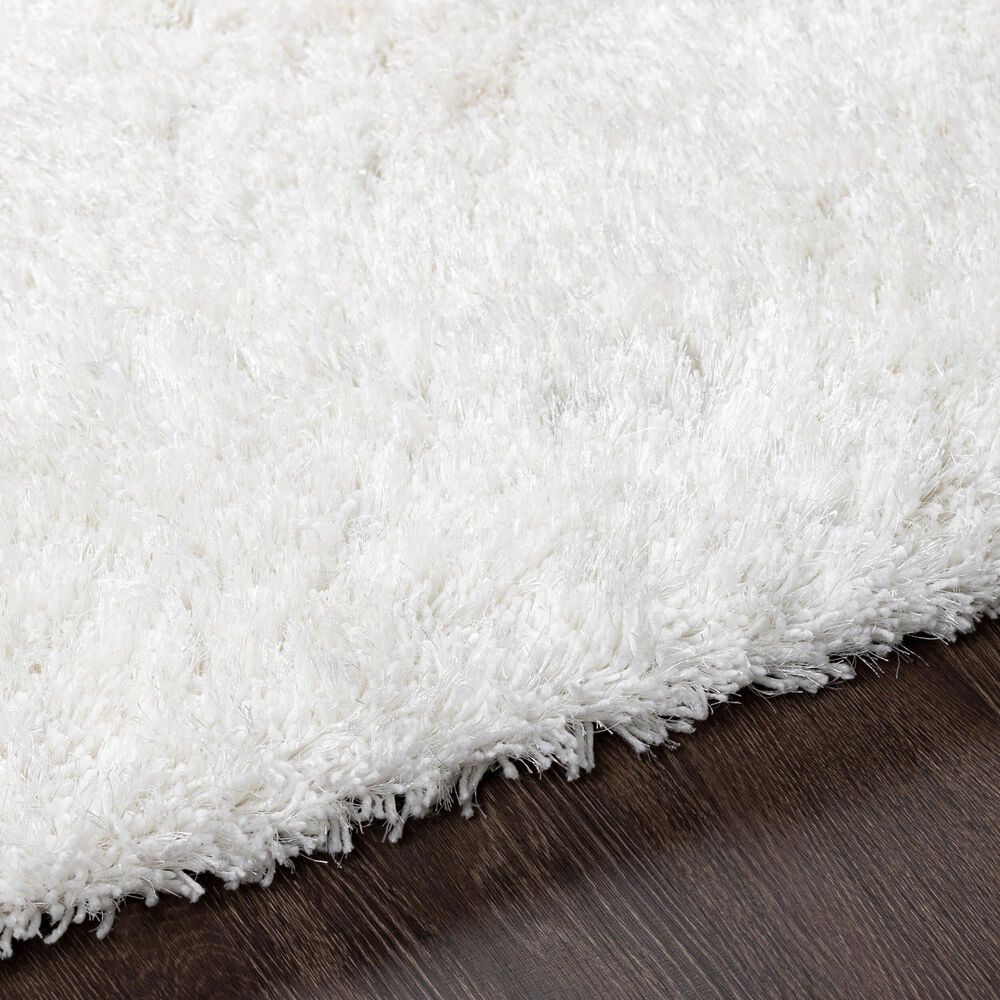 Surya Grizzly White 9&#39; x 12&#39; Area Rug, , large