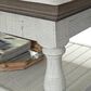 Ashley Havalance Lift Top Coffee Table in Weathered Gray and Vintage White, , large
