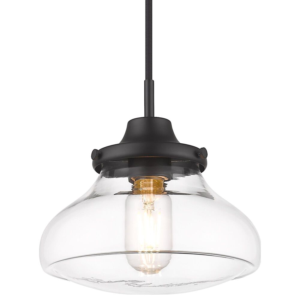 Golden Lighting Nash Small Pendant in Matte Black, , large