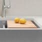 Blanco Ikon and Vintera Floating Cutting Board in Beech Wood, , large