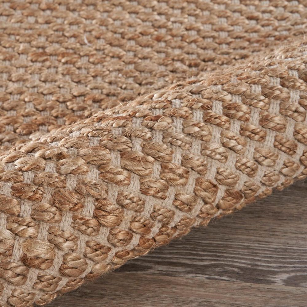 L&amp;R Resources Natural Fiber 03386 Natural 5' x 7'9" Area Rug, , large
