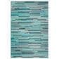 Dalyn Rug Company Sedona Striped 10" x 14" Poolside Indoor/Outdoor Area Performance Rug, , large