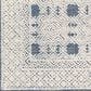 Surya Louvre LOU-2300 6" x 9" Navy, Cream and Ice Blue Area Rug, , large
