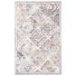 Safavieh Micro-Loop Oriental 5" x 8" Grey and Ivory Area Rug, , large