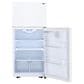 LG 20 Cu. Ft. Top Freezer Refrigerator in Smooth White, , large