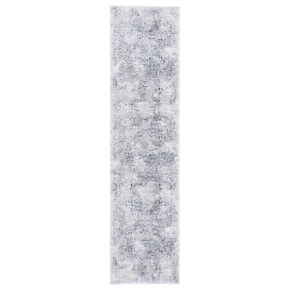 Safavieh Craft CFT955F 2"2" x 9" Grey and Blue Runner, , large