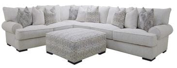Creature Comforts Julep 4-Piece Sectional in Fluffy River Rock, , large