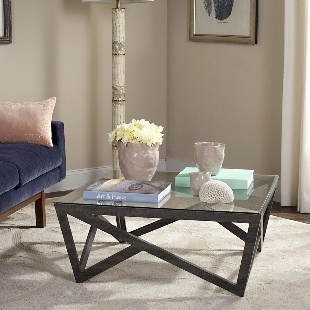 Safavieh Ralston Coffee Table in Dark Grey, , large