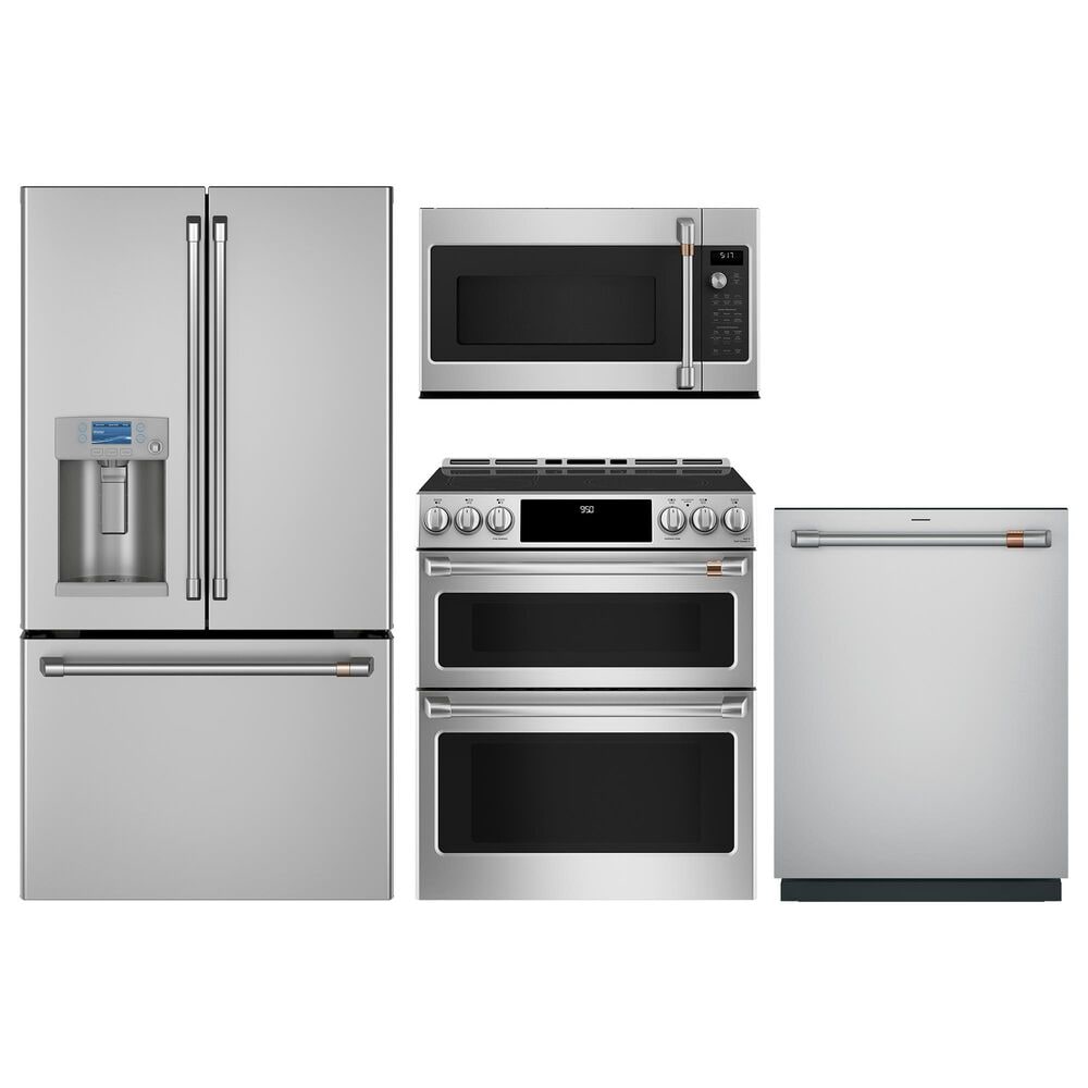 Cafe 4 Piece Kitchen Package in Stainless Steel, , large
