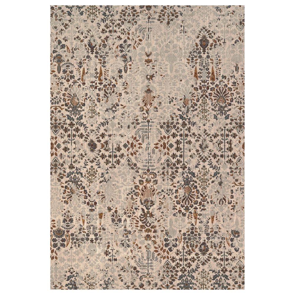 Karastan Elements Eastmont 91960-90082 8' x 11' Grey Area Rug, , large