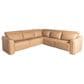 Elran Furniture Bennett 5-Piece Power Symmetrical Reclining Sectional with Power Headrests in Storm Wheat, , large