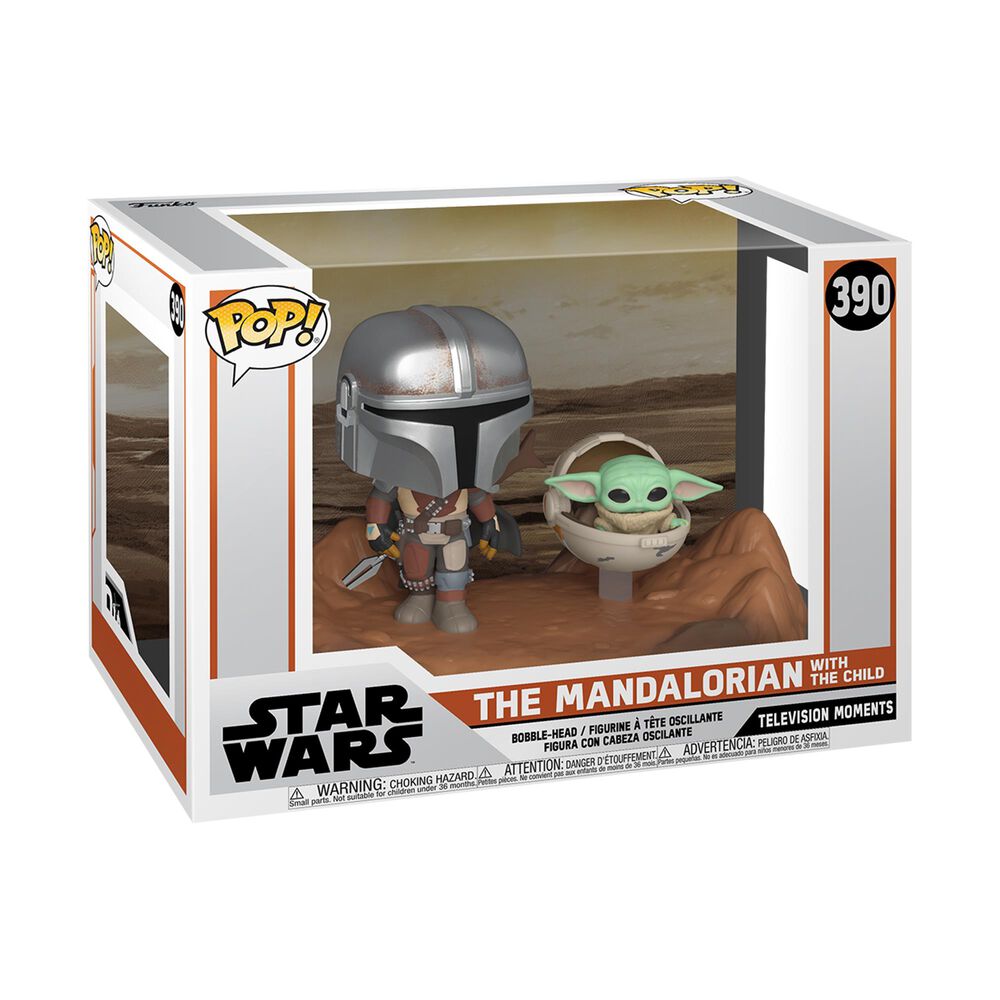 Funko Pop! Moment: Star Wars The Mandalorian with The Child , , large