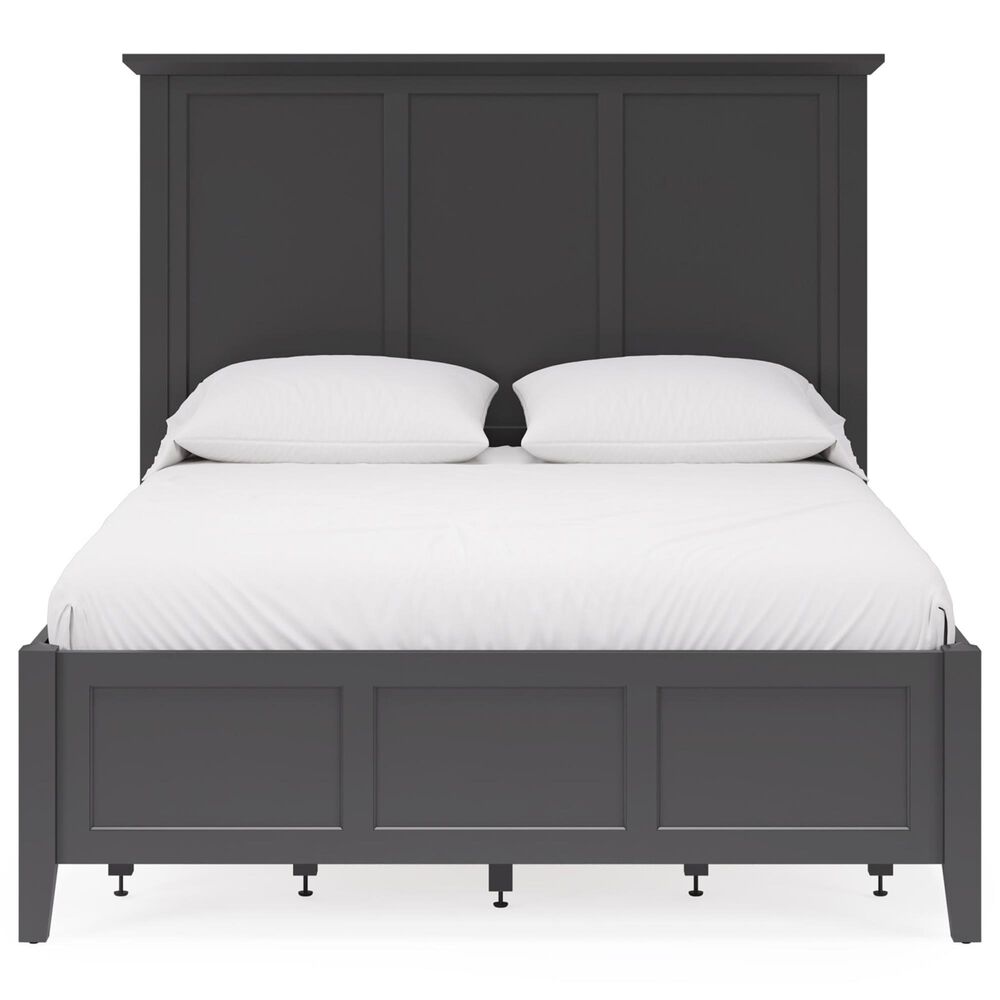 Urban Home Grace Eastern King Storage Bed in Raven Black, , large