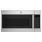 GE Appliances 1.9 Cu. Ft. Over-the-Range Microwave Oven in Stainless Steel and Black, , large