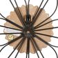 Maple and Jade 20.5" x 18" Floral Wall Decor in Black and Beige (Set of 2), , large