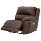 Signature Design by Ashley Dunleith 6-Piece Power Reclining Curved Sectional in Chocolate, , large