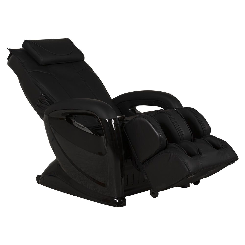 Ergotec Massage Chair with Lumbar Heat in Black, , large