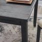 Linon Home Decor Jorissen Dining Table in Dark Charcoal - Table Only, , large