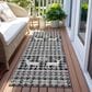 Dalyn Rug Company Wonderland WN28 2"3" x 7"6" Gray Indoor/Outdoor Runner, , large