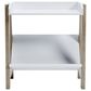 Ashley Blariden Small Bookcase in Light Tan and White, , large
