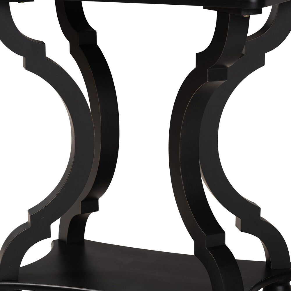Baxton Studio Cianna End Table in Black, , large