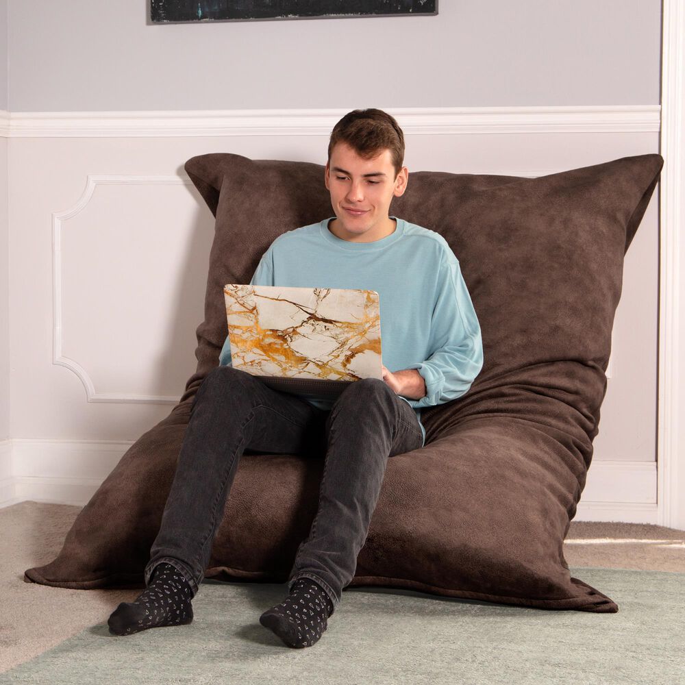 Jaxx Saxx 5.5&#39; Bean Bag Lounger in Chestnut, , large