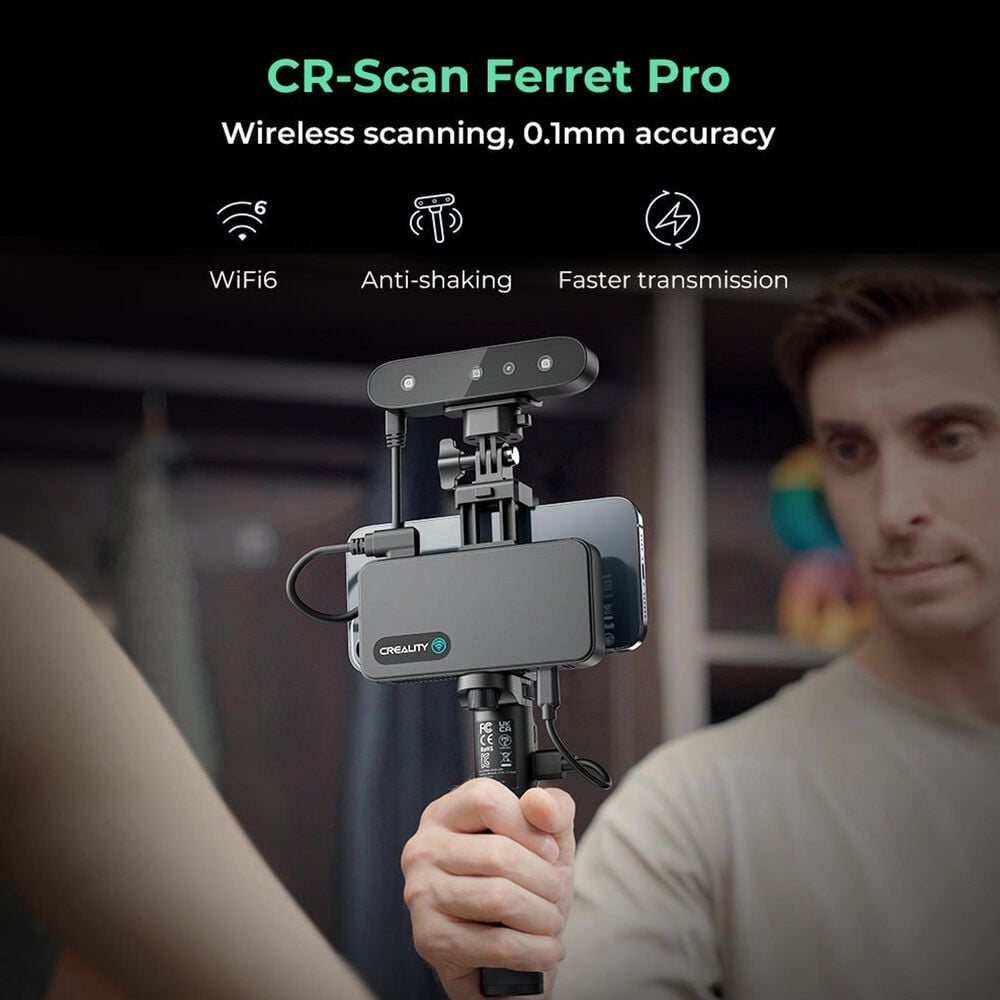 Creality 3D Technology CR-Scan Ferret Pro 3D Scanner in Gray, , large