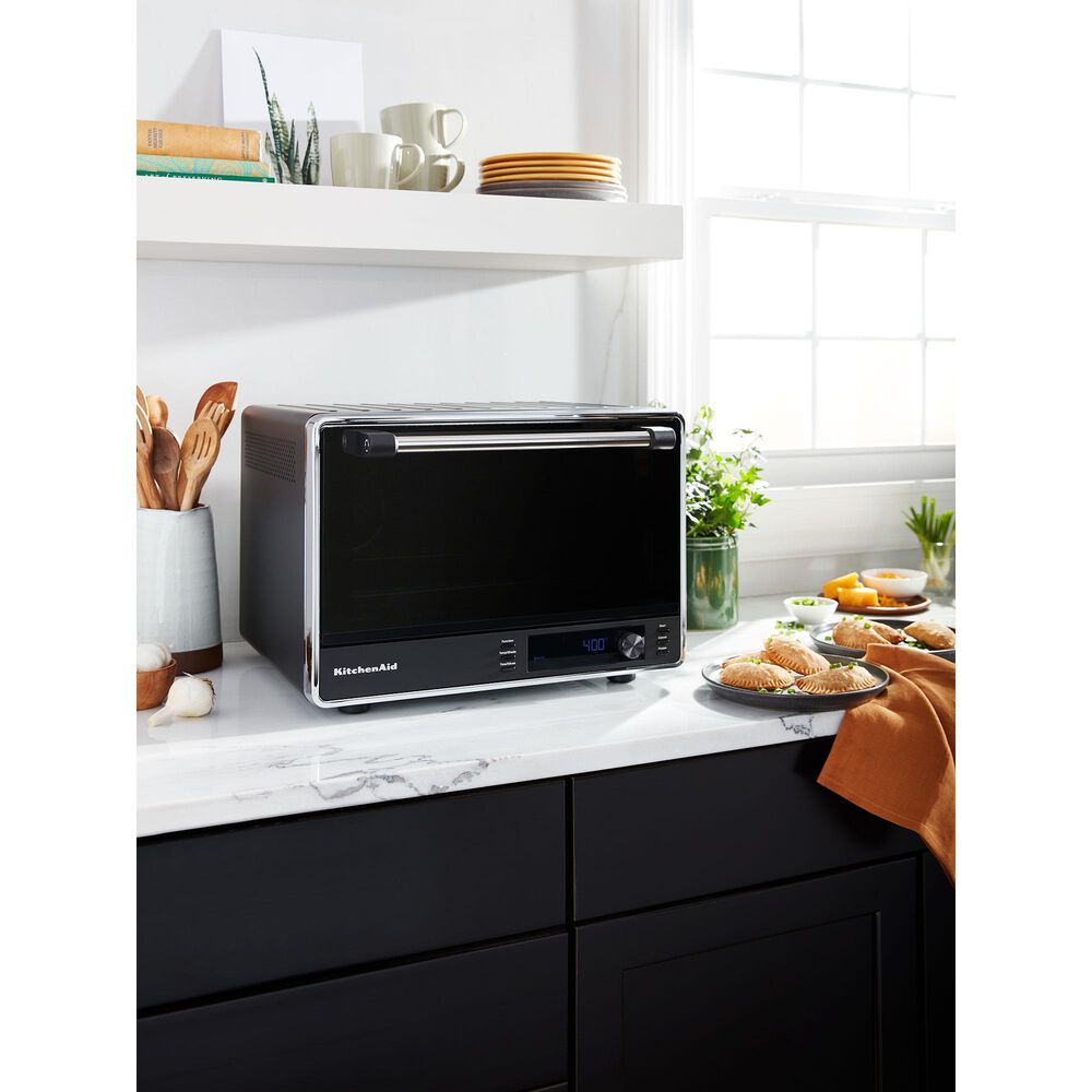 KitchenAid 1 Cu. Ft. Convection Countertop Oven in Black Matte, , large