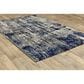 Oriental Weavers Aspen Shag Distressed 2061L 7"10" x 10"10" Gray Area Rug, , large