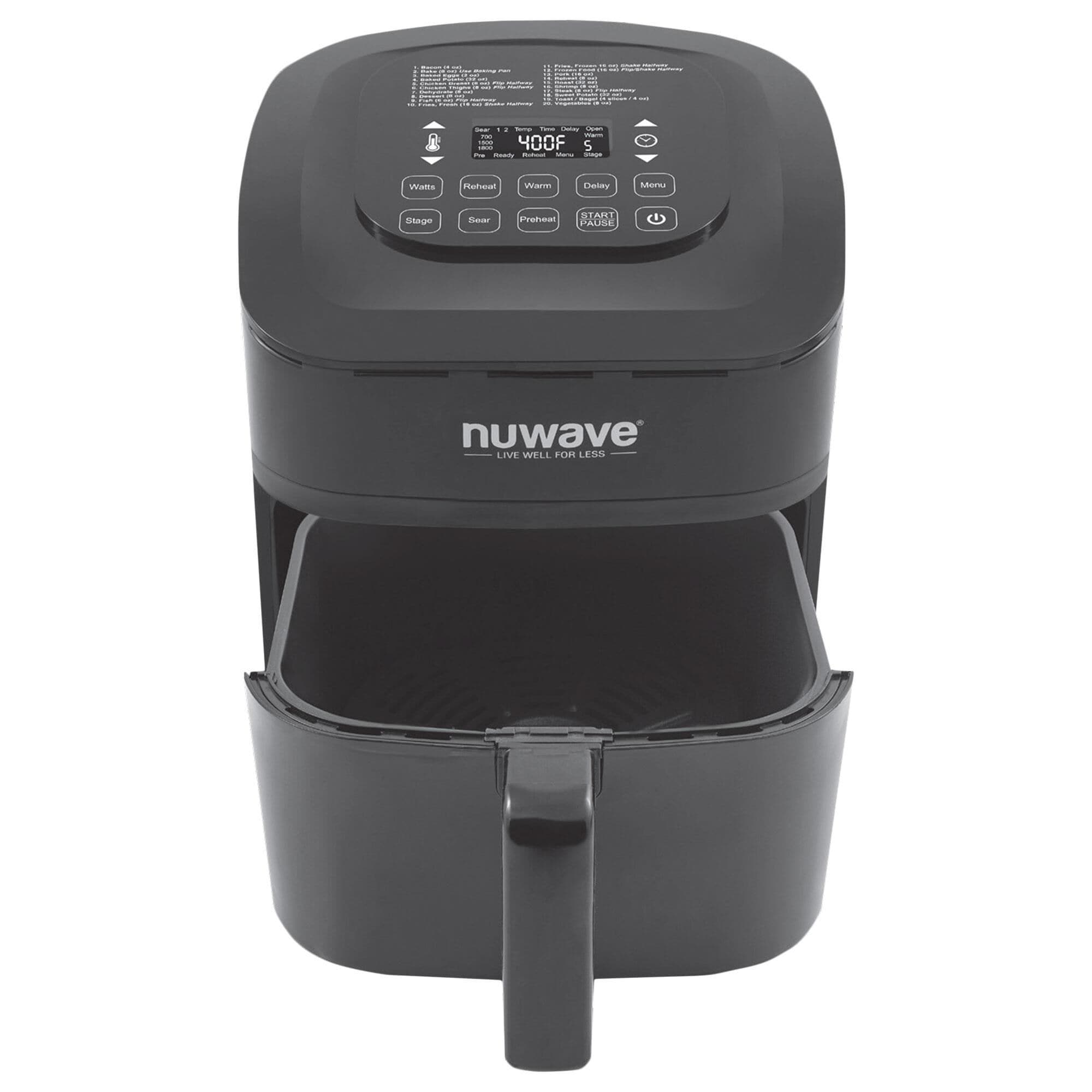 Nuwave large outlet air fryer