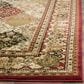 Safavieh Lyndhurst LNH221 6" Square Multicolor and Red Runner, , large
