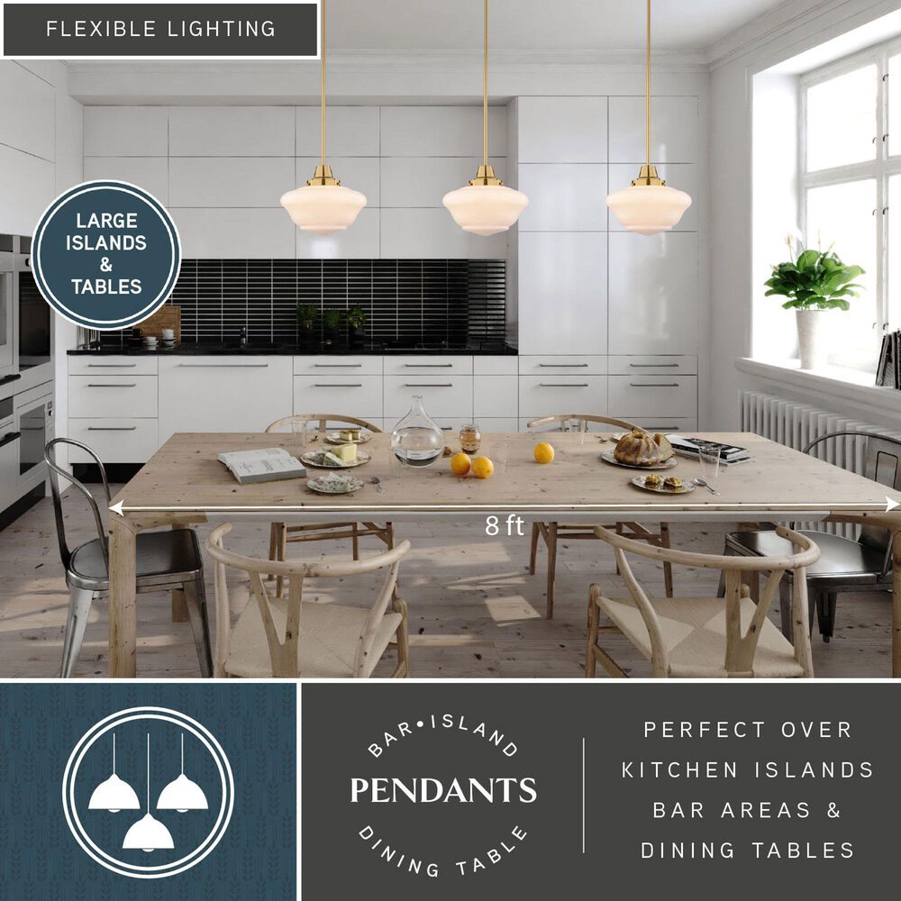 Vaxcel Eastgate 1-Light Pendant in Antique Gold, , large