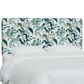 Rifle Paper Co Crafted by Cloth & Company Elly Twin Headboard in Peacock Blue/White, , large
