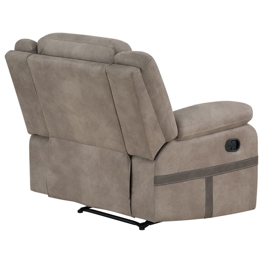 Steve Silver Abilene Manual Recliner in Tan, , large
