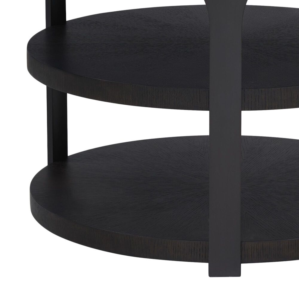 Lexington Furniture Zanzibar Kenya 2-Shelf End Table in Medium Taupe, Deep Espresso and Dark Umber, , large