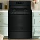 Whirlpool 5.1 Cu. Ft. Gas Range with Crispy Mode and Dishwasher Safe Grates in Black, , large