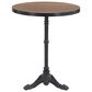 Zuo Modern Gazebo Dining Table in Walnut and Black - Table Only, , large