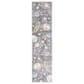 Safavieh Carousel 2" x 8" Grey and Lavender Kids Runner, , large