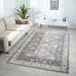 L&R Resources Allure 82473GML Gray and Blue 9" x 12" Area Rug, , large