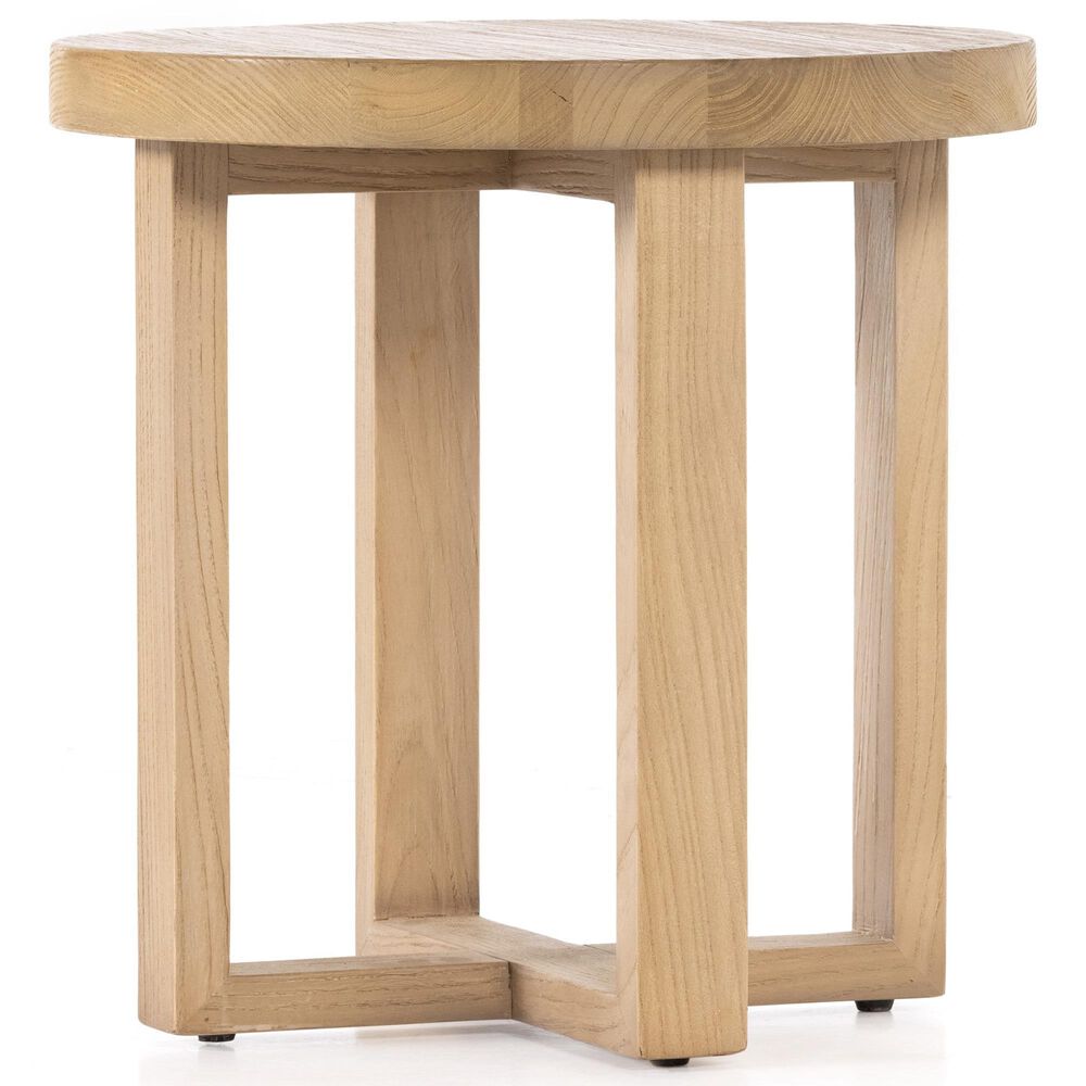 Four Hands Liad End Table in Natural Nettlewood, , large